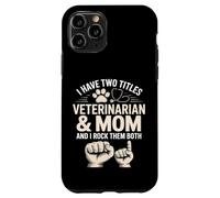J'Ai Deux titres : Veterinary and Mom Rock, Les Deux Coque pour iPhone 11 Pro