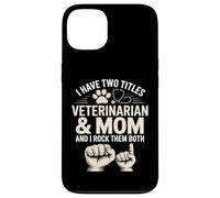 J'Ai Deux titres : Veterinary and Mom Rock, Les Deux Coque pour iPhone 13