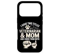 J'Ai Deux titres : Veterinary and Mom Rock, Les Deux Coque pour iPhone 17 Pro