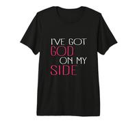 J'Ai Dieu de Mon côté T-Shirt Haut de Gamme