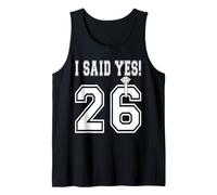 J'Ai Dit Oui ! La Future mariée de 2026 Sera Une Bachelorette de fiançailles Débardeur