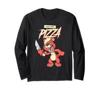 J'Ai Dit Que Je voulais Une Pizza (déclaration Amusante et Dessin animé) Manche Longue