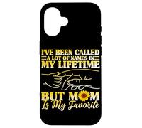 J'Ai donné Beaucoup de Noms au Cours de ma Vie, mais Maman est ma préférée Coque pour iPhone 16