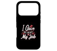 J'Ai donné Mon cœur à Mon Travail, Une Passion bourreau de Travail Coque pour iPhone 17 Pro