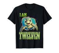 J'Ai Douze Ans, Amoureux des Tortues de mer, Anniversaire pour Enfants, garçons et Filles T-Shirt