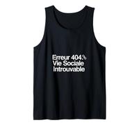J'Ai dû Sortir. C'était Horrible. Humour Geek Introverti Débardeur