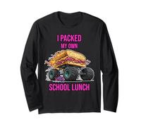 J'Ai emballé Mon Propre déjeuner d'école en gelée Mignonne pour étudiant Manche Longue
