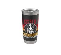 J'ai embrassé un Coonhound et je l'ai aimé Treeing Walker Coonhound Gobelet isotherme en acier inoxydable double paroi
