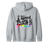J'ai embrassé un garçon et j'ai aimé ça : gay pride, queer, homo, LGBTQ+ love Sweat à Capuche