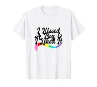 J'ai embrassé un garçon et j'ai aimé ça : gay pride, queer, homo, LGBTQ+ love T-Shirt