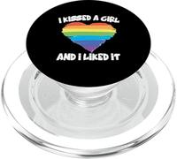 J'Ai embrassé Une Fille et J'Ai aimé ça Lesbian LGBTQ Gay PopSockets PopGrip pour MagSafe