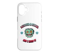 J'Ai embrassé Une Goule et Je l'ai aimé Halloween Zombie Coque pour iPhone 16 Plus