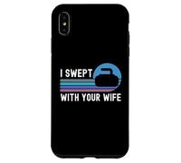 J'Ai emporté avec Votre Femme Une joueuse de Curling Amusante. Coque pour iPhone XS Max