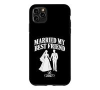 J'Ai Épousé Mon Meilleur Ami 2027 Mariée Marié Coque pour iPhone 11 Pro Max