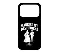 J'Ai Épousé Mon Meilleur Ami 2027 Mariée Marié Coque pour iPhone 17 Pro