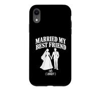 J'Ai Épousé Mon Meilleur Ami 2027 Mariée Marié Coque pour iPhone XR