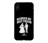 J'Ai Épousé Mon Meilleur Ami 2027 Mariée Marié Coque pour iPhone XS Max