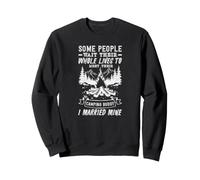 J'Ai épousé Mon pote de Camping Couples Camper Sweatshirt
