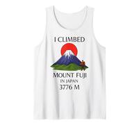 J'ai escaladé le mont Fuji au Japon, 3776 m de randonnée d'aventure vintage Débardeur