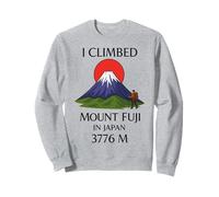 J'ai escaladé le mont Fuji au Japon, 3776 m de randonnée d'aventure vintage Sweatshirt