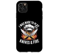 J'Ai été Fait pour Jouer avec des Couteaux et Un Cuisinier à feu Coque pour iPhone 11 Pro Max