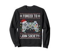 J'Ai été forcée de Rejoindre la société, Joueur de Noël, Moche Pull Sweatshirt