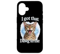 J'Ai EU ce Dawg en Moi Chemise de Chat drôle Chat écossais Coque pour iPhone 16