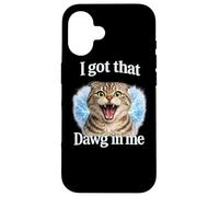J'Ai EU ce Dawg en Moi Chemise de Chat drôle Chat écossais Coque pour iPhone 16