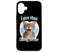 J'Ai EU ce Dawg en Moi Chemise de Chat drôle Chat écossais Coque pour iPhone 16 Plus