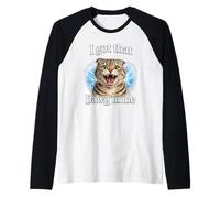 J'Ai EU ce Dawg en Moi Chemise de Chat drôle Chat écossais Manche Raglan