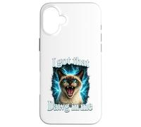 J'Ai EU ce Dawg en Moi Chemise de Chat drôle Chat Siamois en Coque pour iPhone 16 Plus