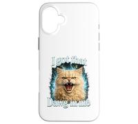 J'Ai EU ce Dawg en Moi Chemise de Chat drôle en colère Tabby Coque pour iPhone 16 Plus