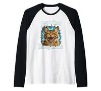 J'Ai EU ce Dawg en Moi Chemise de Chat drôle en colère Tabby Manche Raglan