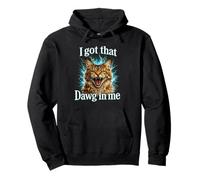 J'Ai EU ce Dawg en Moi Chemise de Chat drôle en colère Tabby Sweat à Capuche