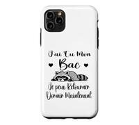 J'Ai EU Mon Bac Drôle Cadeau Félicitation BAC Fille Garçon Coque pour iPhone 11 Pro Max