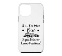 J'Ai EU Mon Bac Drôle Cadeau Félicitation BAC Fille Garçon Coque pour iPhone 12 Mini
