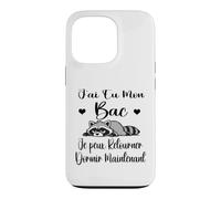 J'Ai EU Mon Bac Drôle Cadeau Félicitation BAC Fille Garçon Coque pour iPhone 13 Pro