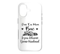 J'Ai EU Mon Bac Drôle Cadeau Félicitation BAC Fille Garçon Coque pour iPhone 17