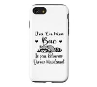 J'Ai EU Mon Bac Drôle Cadeau Félicitation BAC Fille Garçon Coque pour iPhone SE (2020) / 7/8