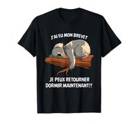 J'ai eu Mon Brevet des Collège Drôle Graduation Garçon T-Shirt