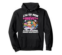 J'Ai EU Mon Brevet des Collège Drôle Graduation Sweat à Capuche