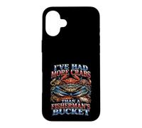 J'Ai EU Plus de crabes qu'un Seau de pêcheur Coque pour iPhone 16 Plus