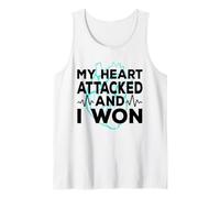 J'Ai EU Une Crise Cardiaque et J'Ai gagné Un Pontage Cardiaque Débardeur
