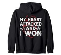 J'Ai EU Une Crise Cardiaque et J'Ai gagné Un Pontage Cardiaque Sweat à Capuche