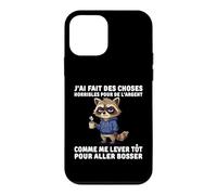 J'Ai Fait des Choses horribles pour de l'argent comme me Coque pour iPhone 12 Mini