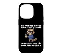 J'Ai Fait des Choses horribles pour de l'argent comme me Coque pour iPhone 14 Pro