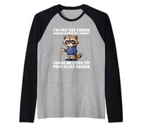 J'Ai Fait des Choses horribles pour de l'argent comme me Manche Raglan
