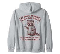 J'Ai Fait des Choses horribles pour de l'argent comme se réveiller tôt Sweat à Capuche