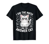 J'Ai Fait des mathématiques, la réponse est Cat Mathematics Funny Cat Lover T-Shirt