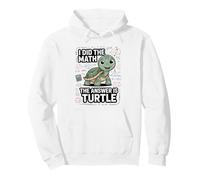 J'Ai Fait Le calcul, la réponse est Turtle Student Sweat à Capuche